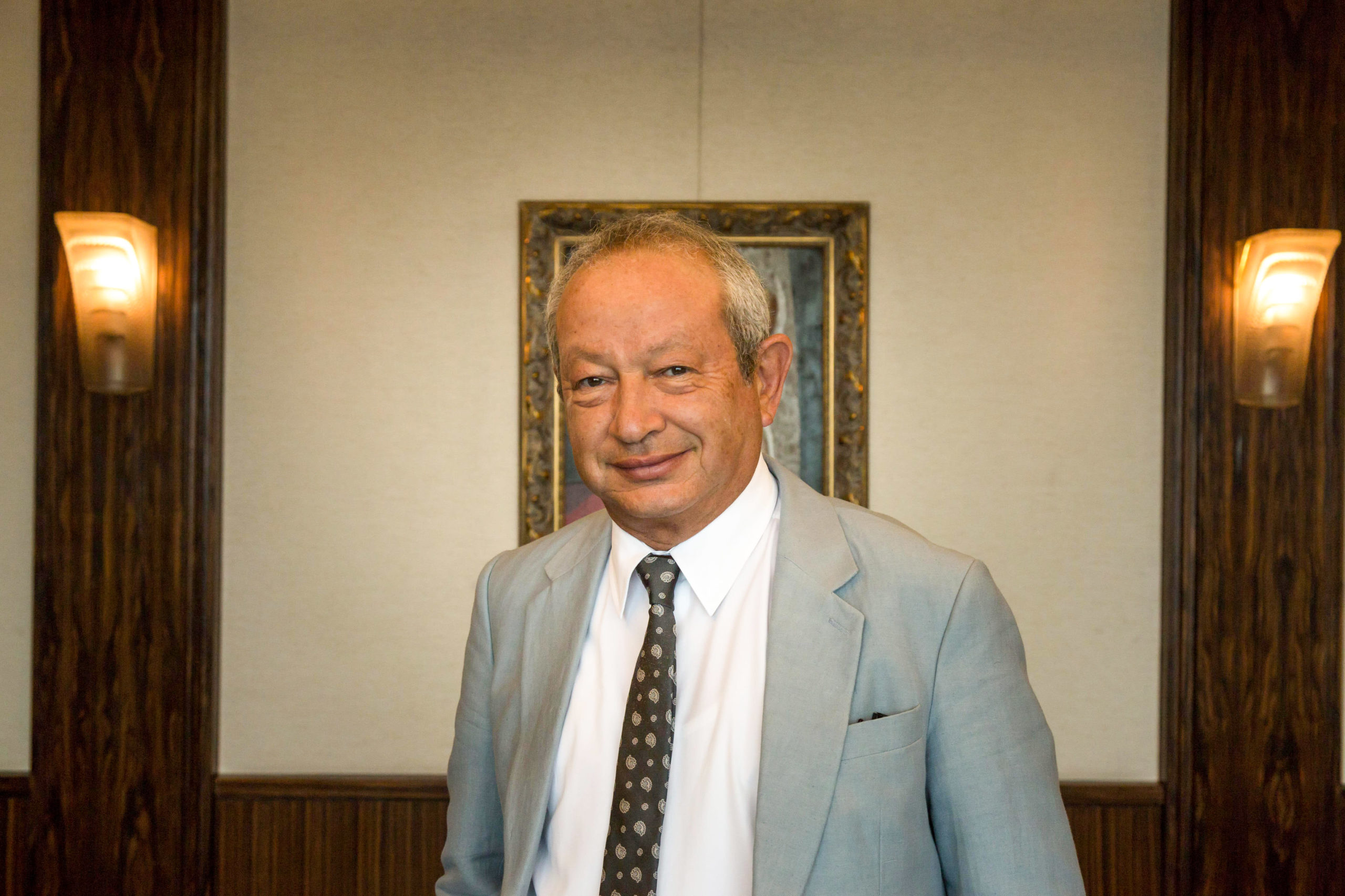 Egyptian billionaire Naguib Sawiris oil prices and airlines